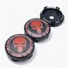 4pcs Skull Logo Emblem Car Wheel Center Caps 60MM 56MM Wheels Hub Cap Skulls Heads Badge Rim Hubcaps Dust Cover Car Accessories