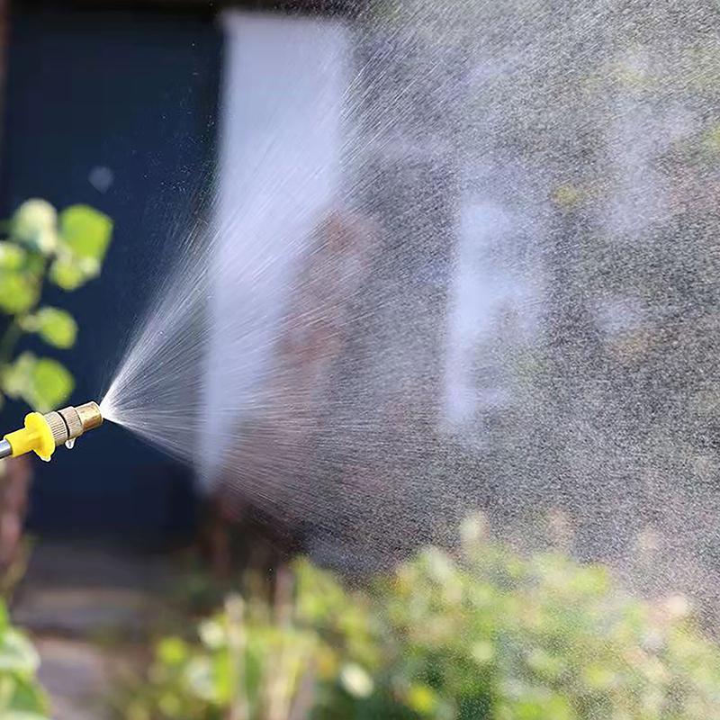 Mini Agricultural Copper Atomizing Nozzle Spraying End For Pressure Electric Sprayer Farming Garden Pesticide Spray Accessories