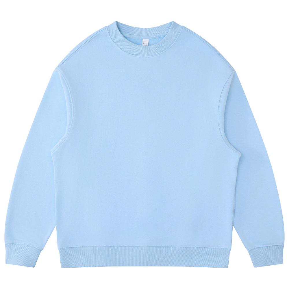 2026 Spring Terry 430g Kids Trendy Hoodie & Sweatpants Set - Casual Streetwear for Boys & Girls