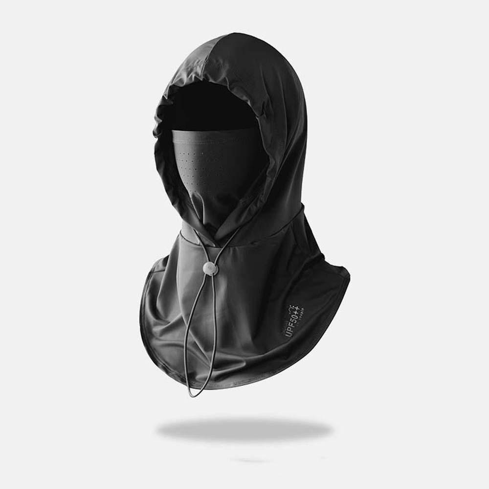 Ice Silk Anti-UV Balaclava Hat Elastic Face Sun Protection hat Sunscreen Hat With Mask Shawl  Women