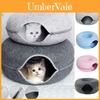 Stylish Felt Cat Hideaway Versatile And Portable Cat Bed Available In Different Sizes And Colors