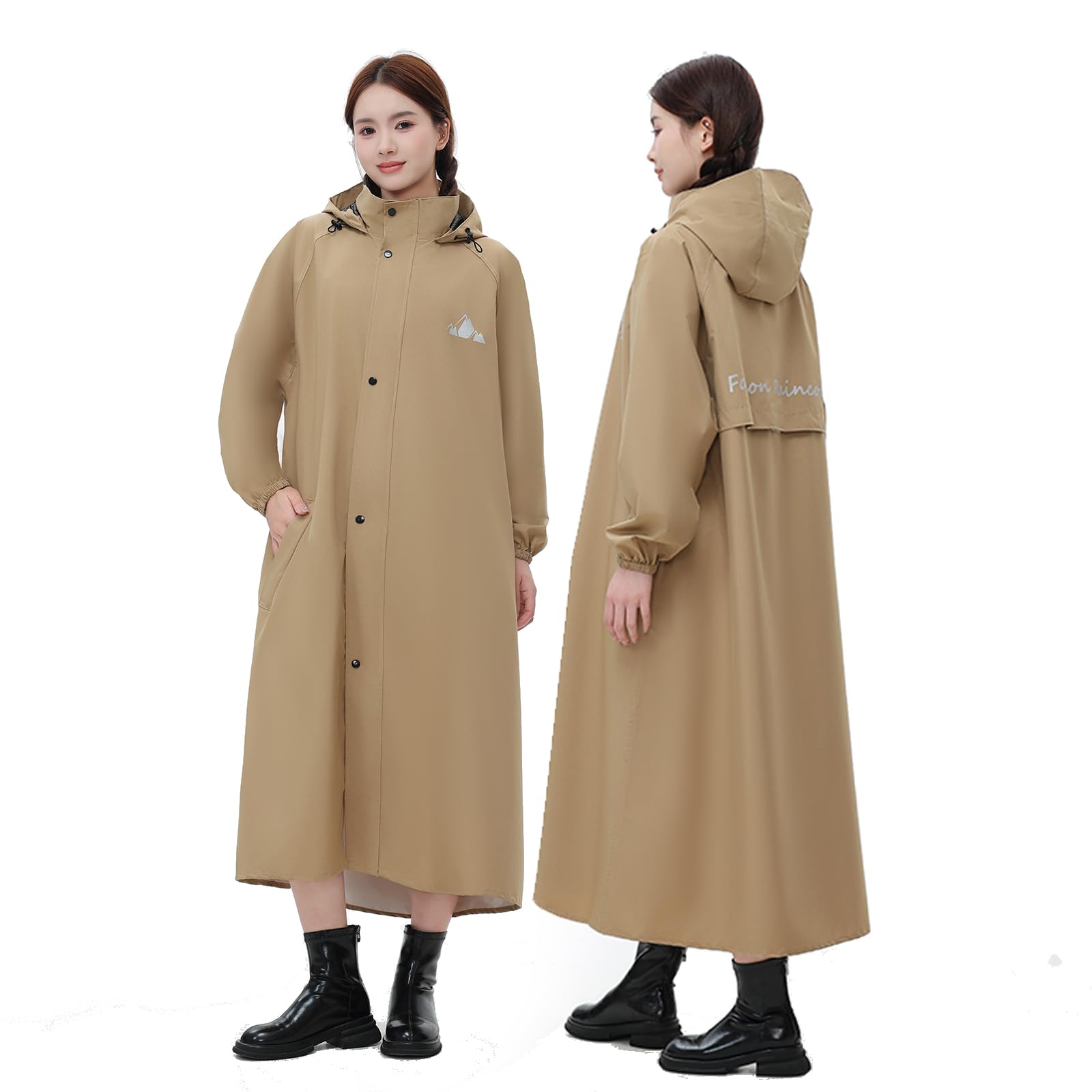 

ОКУСЕКАЙ Дождевик для мужчин и мотоциклетный ветрозащитный Идеально подходит для сильного дождя и дождливых поездок на работу или подходит для солнца и включает место для хранения Легко