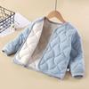 Children's Warm Liner Autumn and Winter New Three-layer Padded Thickened Jacket Cotton Clothes Children's Clothing
