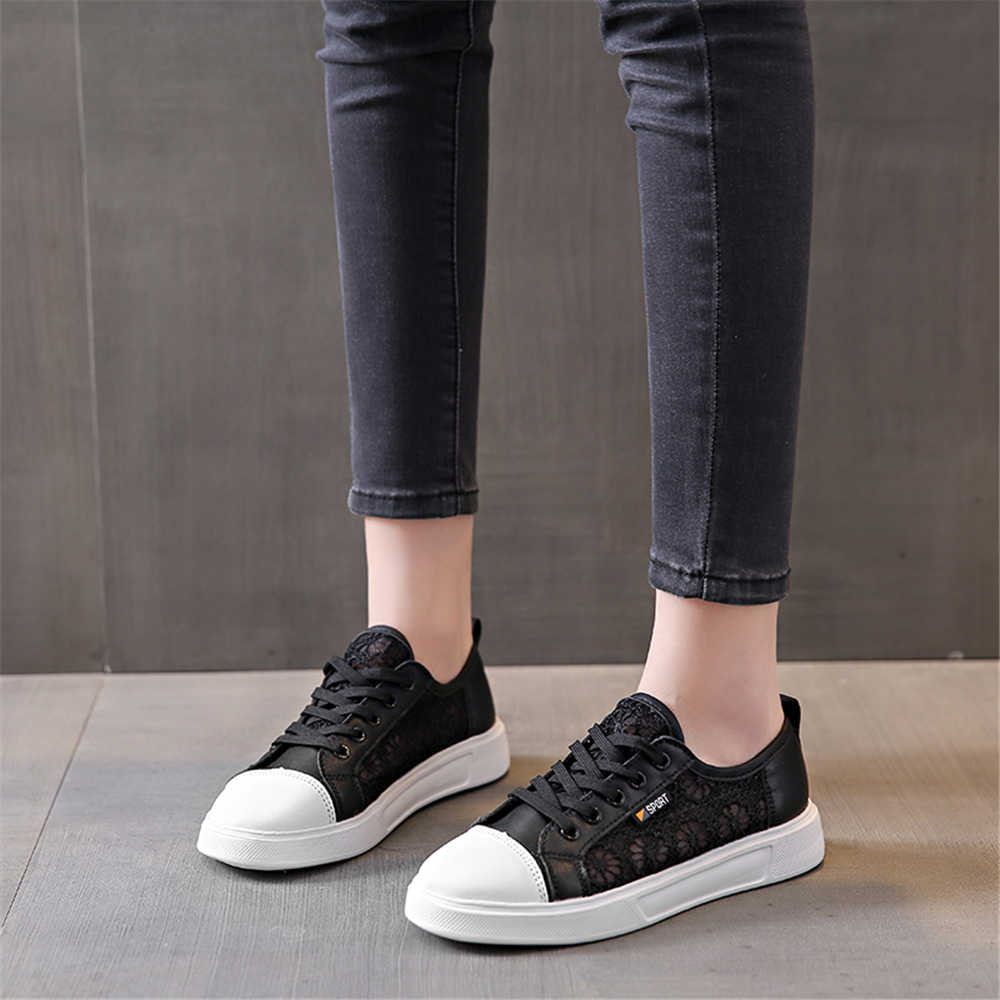 Fashion Spring-autumn Number 38 Teniss Mary Jane Women's Yellow Sneakers Two Tone Shoes Sport Trainners Trending Products