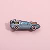 Unique Cartoon Car Design Alloy Brooch Pin Decorative Accessory For Bags And Apparel