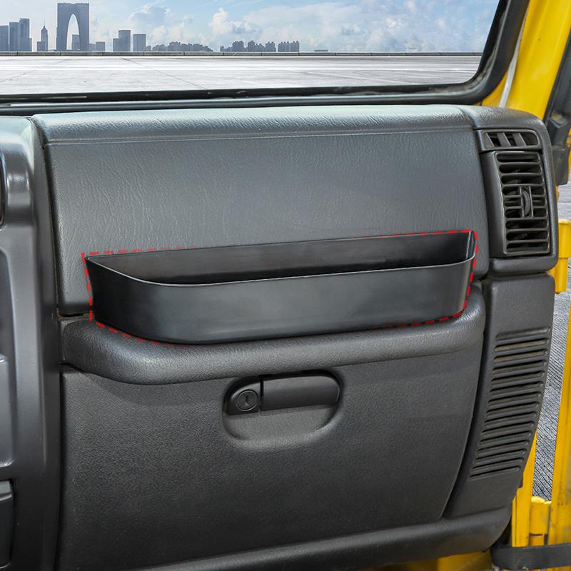 Úložný box loketní opěrky spolujezdce do auta Organizér Kontejner Pro Jeep Wrangler TJ 1997-2006 Interiérové Úložné Uklízecí Příslušenství