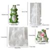 New Silicone Scented Candle Mold White Soft Resin Ornament Mould Easy to Demold 3D Cute Frog Clay Making Tool Home Decor