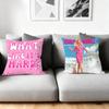 Legally Blonde Movie Cushion Cover Silky Short Plush Home Sofa Cushion Cover - Invisible Zipper Home Decoration