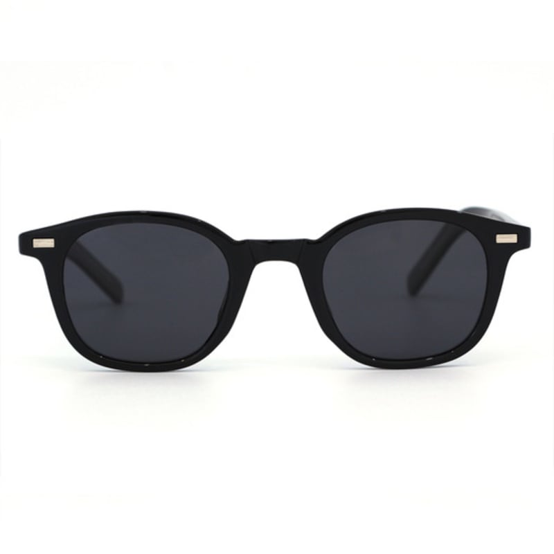 Custom Delight Polarized Horn-Rimmed Sunglasses MILO Black