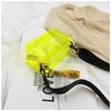 Women Fashion Clear Sweet Purses Candy Color Messenger Bag Crossbody Bags Shoulder Bag Transparent Jelly Bag