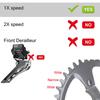 STONE Round Single Chainring, 110BCD, for R7000, R8000, R9100, Narrow/Wide
