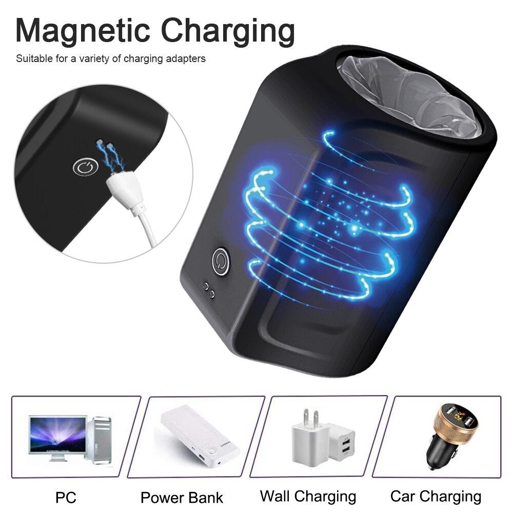 Automatická rotace mužského masturbačního pohárku Silikonový vaginální masturbační sexuální hračky pro muže Mužské masturbační zboží pro dospělé