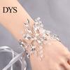 Wrist Corsage Elegant Comfortable Touch Anti-Wear Bride Bridesmaid Bracelet Flower for Wedding Engagement