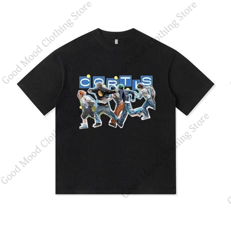 CORTIS T Shirt Fashion Trend SEONGHYEON KEONHO JUHOON Print Fans Clothes Unisex Women Kpop Casual Cotton Short Sleeve Tshirt Tops