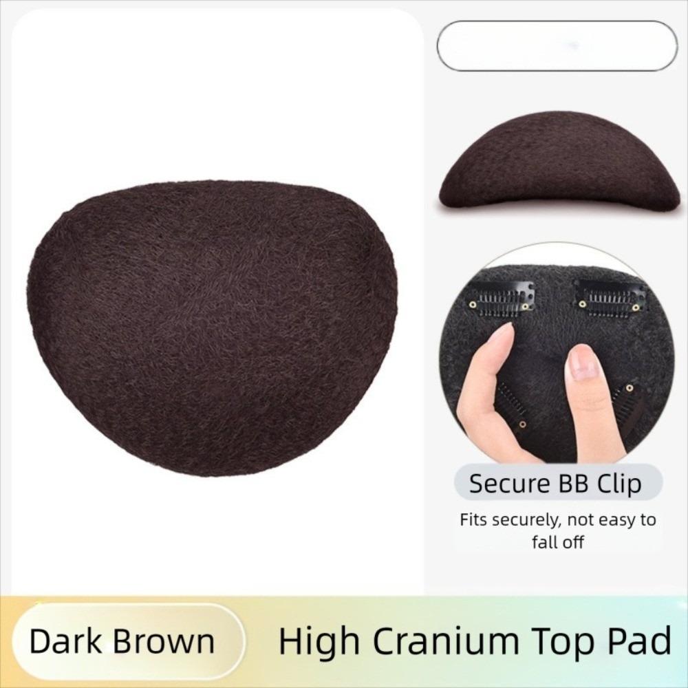 Lightweight Pasted Hair Pads Traceless Invisible Fluffy Hair Cushion  Back of The Head