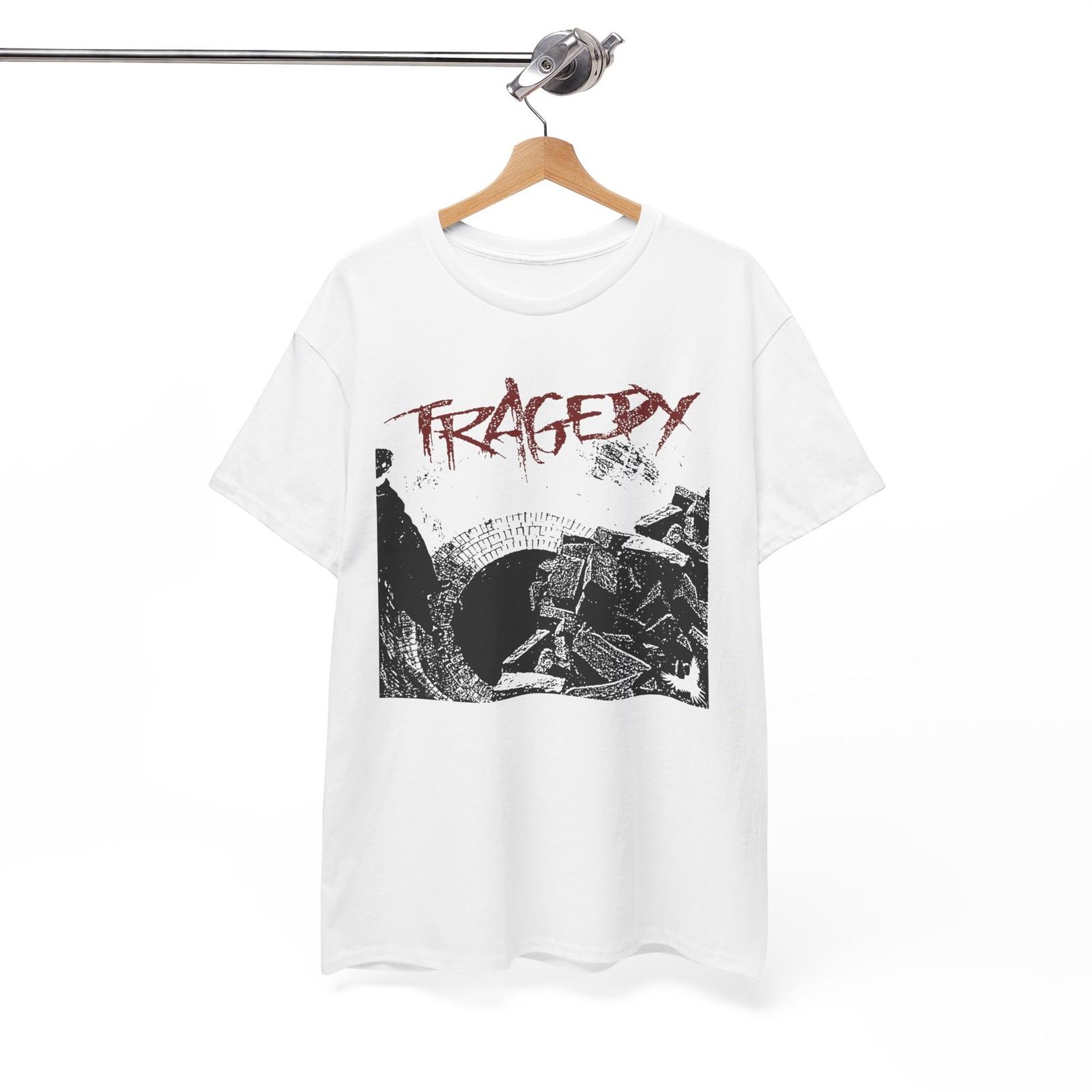 TRAGEDY футболка панк d-beat crust anticimex skitsystem discharge Унисекс футболка XL