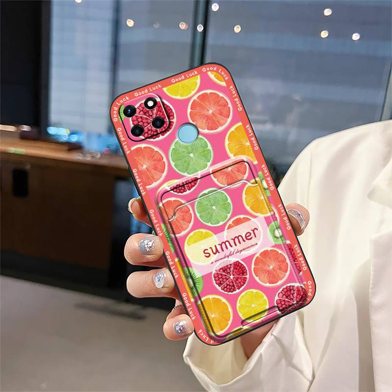 Full wrap Soft case Phone Case For OPPO Realme C21Y/C25Y Waterproof Anti-knock Durable Graffiti Anti-dust Fashion Design