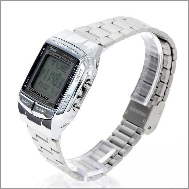 Casio YOUTH serie-metal lille firkant, retro gade lille sølvklump, vandtæt forretning, kvarts urværk, rustfrit stålrem, DB-360-1A