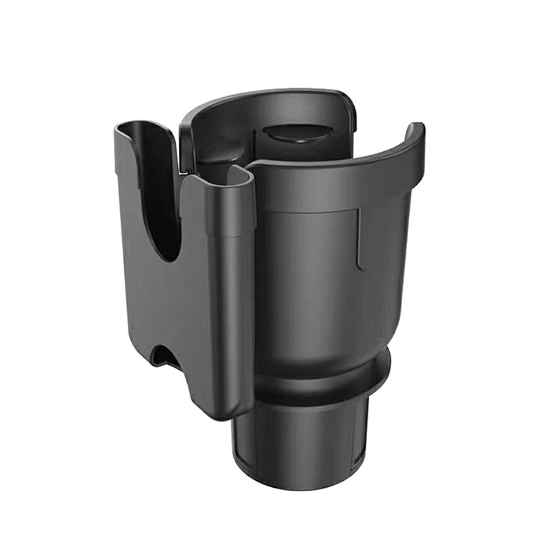 

2 In 1 Car Water Cup Holder With Mobile Phone Storage Stand Cup Holder Expander Adapter Multipurpose Bottle Cups Organizer Stand