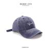Denim Vintage Casual Baseball Cap Adjustable And Breathable For Protection Sun