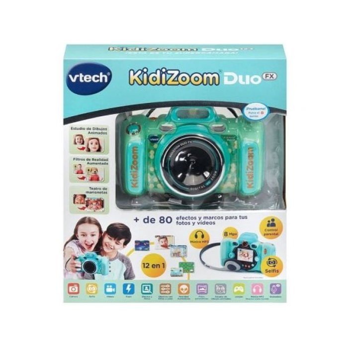 Appareil Photo Numérique Enfant - VTECH - Kidizoom Duo FX - 8MP - 2.4" - 4x Zoom Optique
