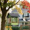 Large Capacity Hanging Bird Feeder Rustproof Weatherproof Parrot Feeding Station Squirrel Proof House Shape Bird Rest Platform
