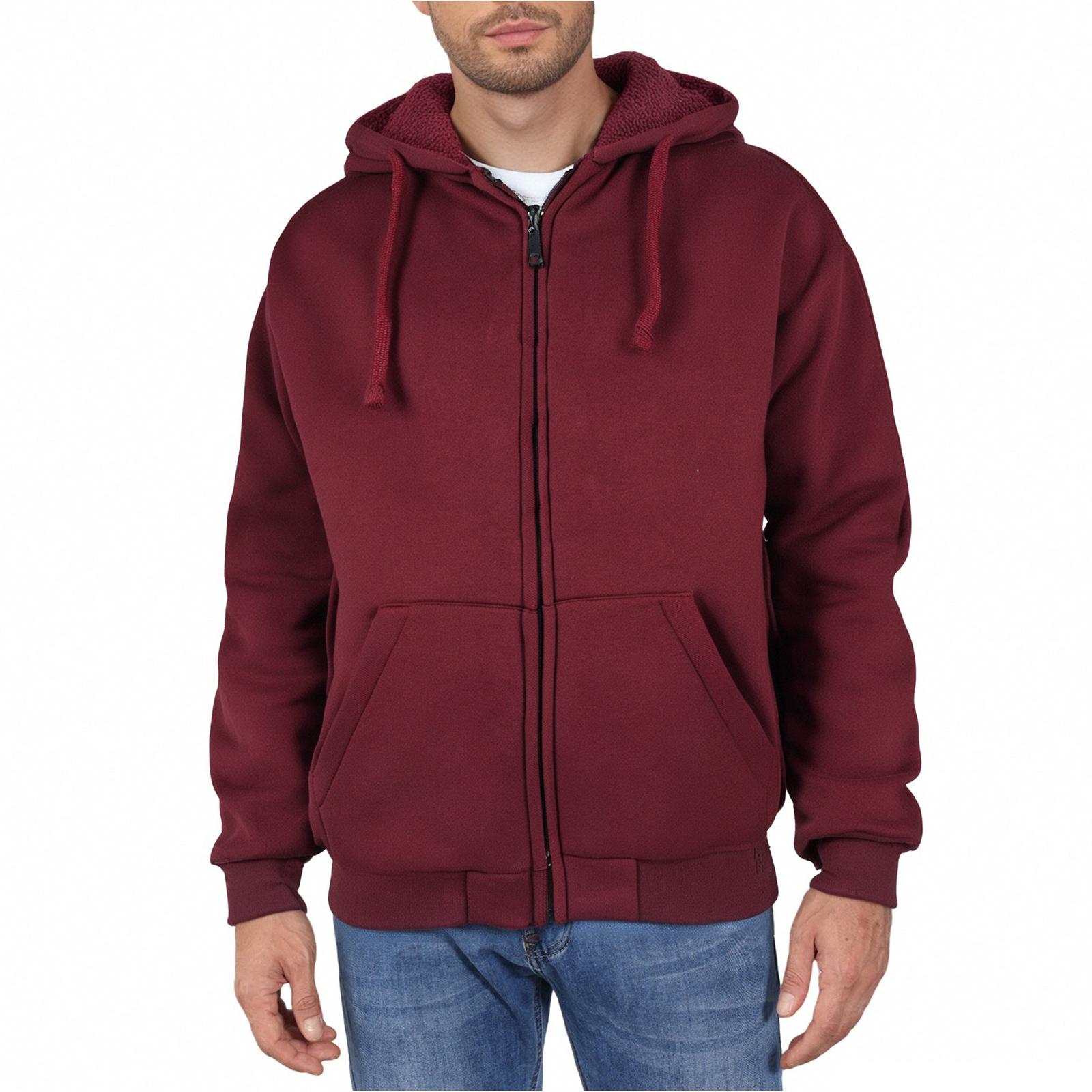 

Men Oversized Tall Hooded Sweatshirt Lightweight Casual Loose Pullover Fall XXXL красный