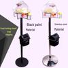 Height-Adjustable Stainless Steel Tasting Stand for Supermarkets