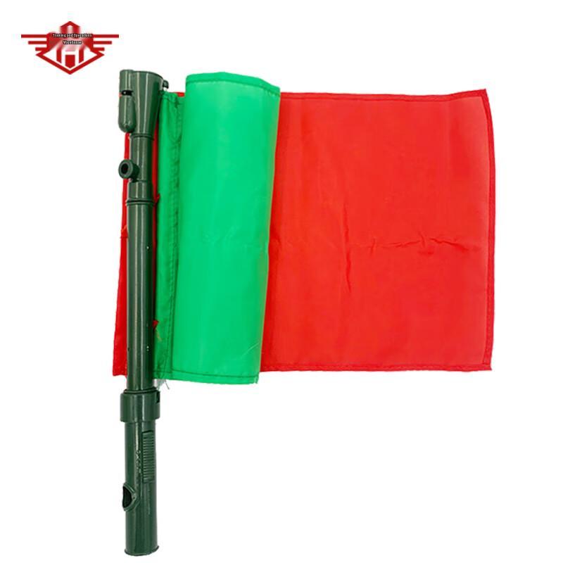 Multi-functional Red-Green Command Flag Kit