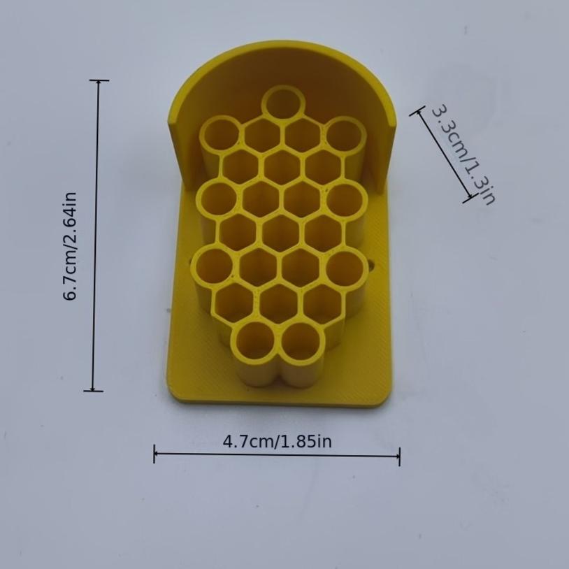 3D-gedrucktes einzelnes Wabenhaus Wildbienen-Nistgerät Bienenhotel Außenlandschaft Ökologische Dekoration