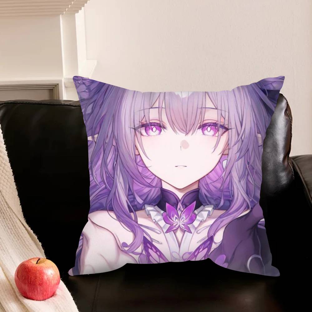 Game H-Honkai Star Rail Pillowcase For Sofa Room Office Decor Printing Protector Cushion Cover Valentine Gift Custom