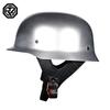 World War II German Style Motorcycle Helmet Capacetes Open Face Retro Cascos Para Moto