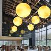 Newest LED Waterproof Luminous Moon Lamp Solar Moon Landscape Lights Lawn Courtyard Outdoor Decorative Ball Lawn Lamp Hot