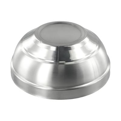 Eco-friendly Double Layer Insulation Stainless Steel Bowls Kitchen Flatware Salad Bowl Thermal Insulation Deep Dish Tableware
