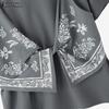 ZANZEA Women Summer Print Patchwork Casual Round Neck Short Sleeve T-Shirts