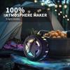 EBODA Bluetooth Shower Speaker, IP67 Waterproof Portable Speakers, Floating, TF Card, Small Outdoor Speaker with LED Light, True Wireless Stereo for