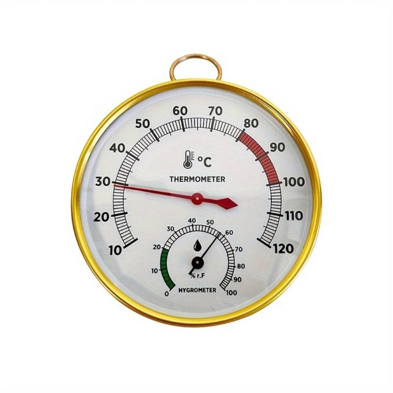 Precisions Sauna Room Thermometers Hygrometer with Easy to Read Scale Temperature Resistant for Comfort in Spa Centers 1