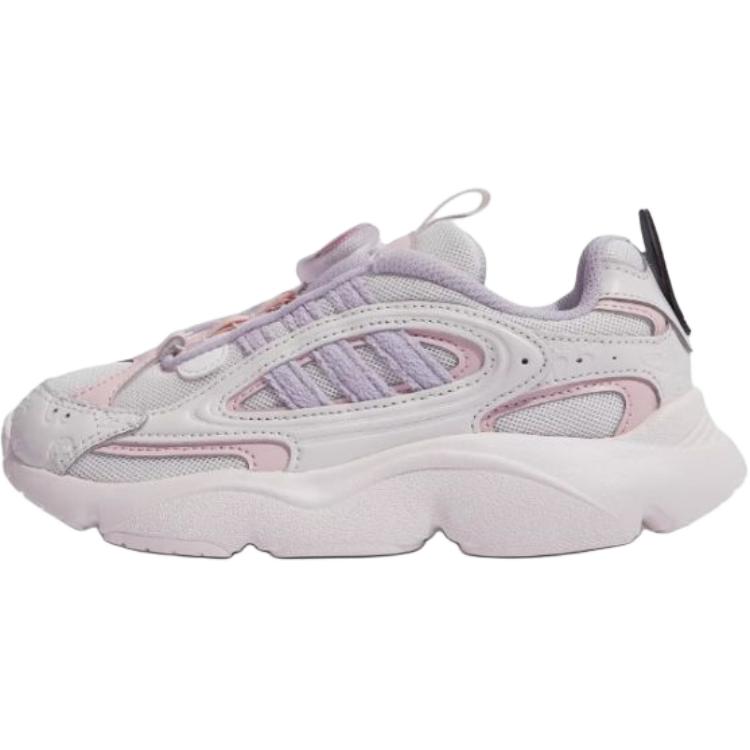 Adidas Originals Ozmillen Versatile Comfortable Low-Top Kids Casual Shoes Kids Casual Shoes Pink Purple KI8786