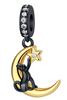 925 Silver Charms Colorful Sun Moon Stars Dangle Charm Fit Pendant Bracelets Necklace Women DIY Fine Jewelry