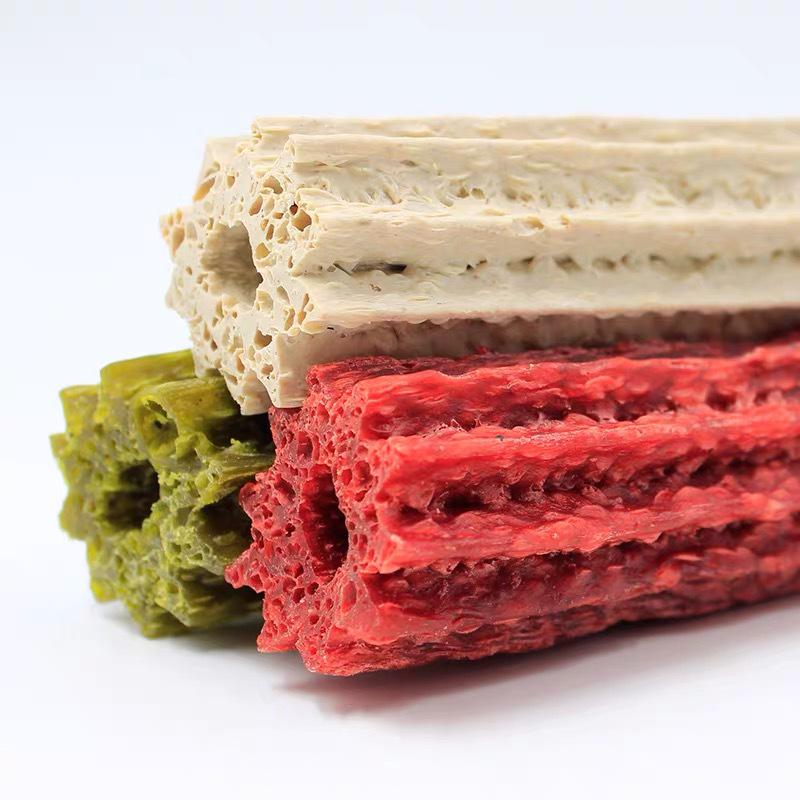 Weiji Bite-Resistant Dog Chews: Dental Cleaning Bone for Medium to Large Breeds - Teddy Shape