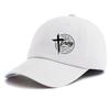 1pc PRAY Print Baseball Cap for Adults,Minimalist Retro Style Casual Soft Adjustable Dad Hat,Perfect As Gift