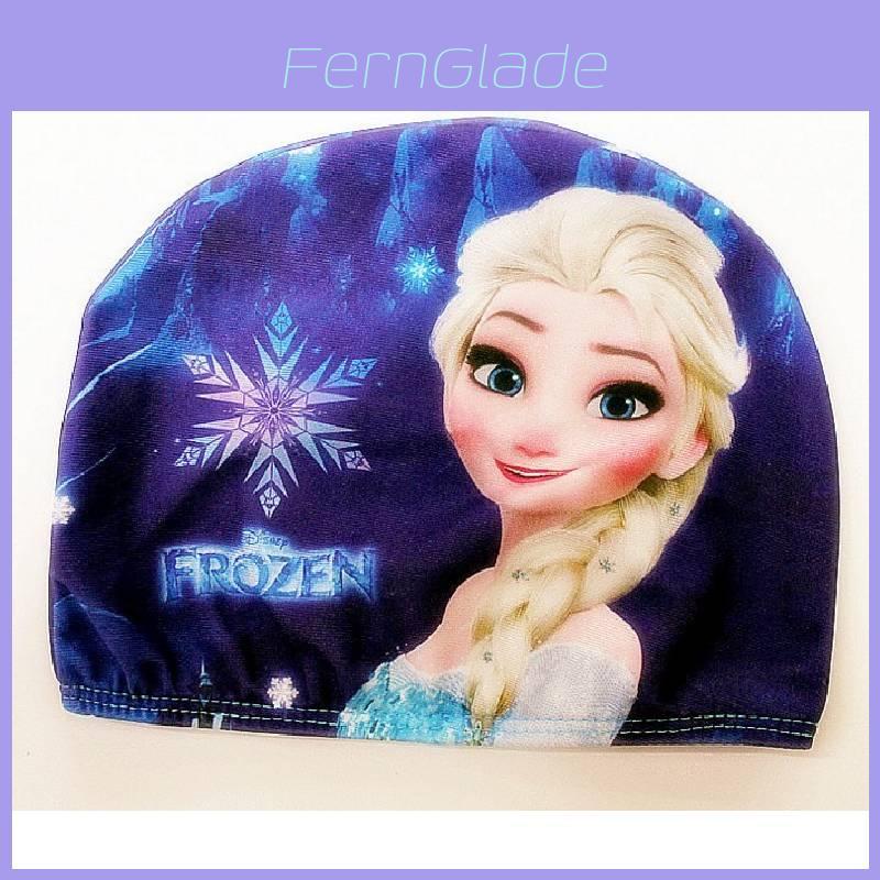 Wholesale Children's Cartoon Swim Cap Boys Girls Baby Colorful Polyester Cute Fashion Cartoon Comfortable Swimming Hat