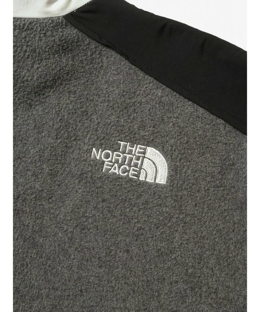 The North Face Extreme Fleece Mixed Size L 92' Jacket, Charcoal/Gardenia White,