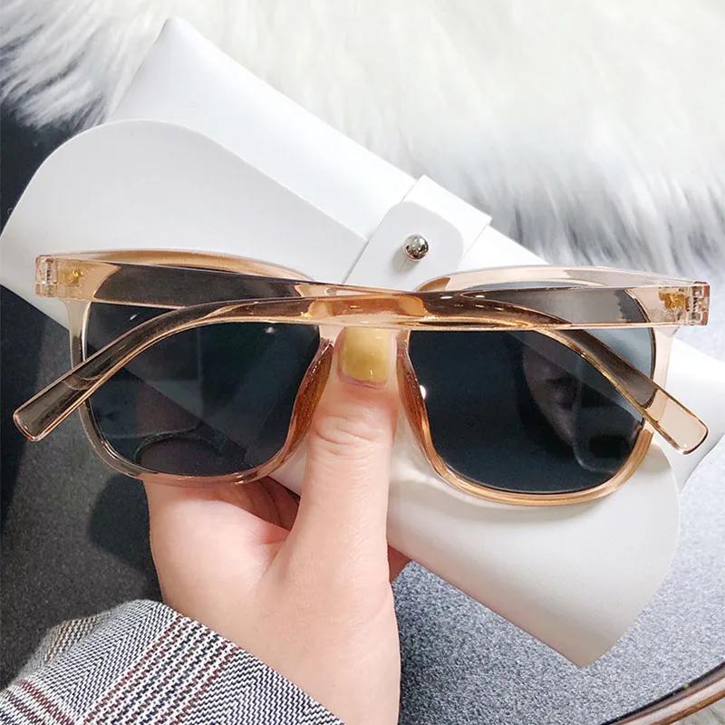 New Women Uv Resistant Sunglasses Women'S Vintage Brand Designer Sun Glasses Men Small Rectangle Shades Uv400 Eyewear