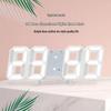 Popular LED 3D Digital Wall Clock with Alarm and Temperature Display
