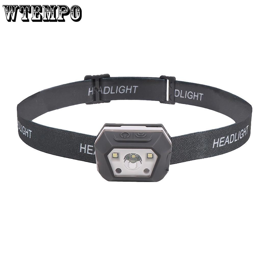 Charging Sensing Night Running Warning Light High Power Lamp for Fishing and Camping Emergency Headlights for Mountain Climbing and Exploration