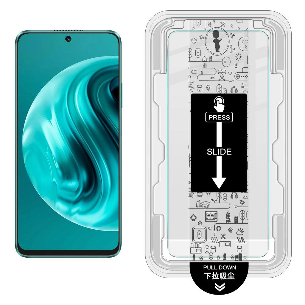 IMAK H Series For Huawei Nova 12i 4G/Enjoy 70 Pro Tempered Glass Screen Protector Dust-free Installation Film
