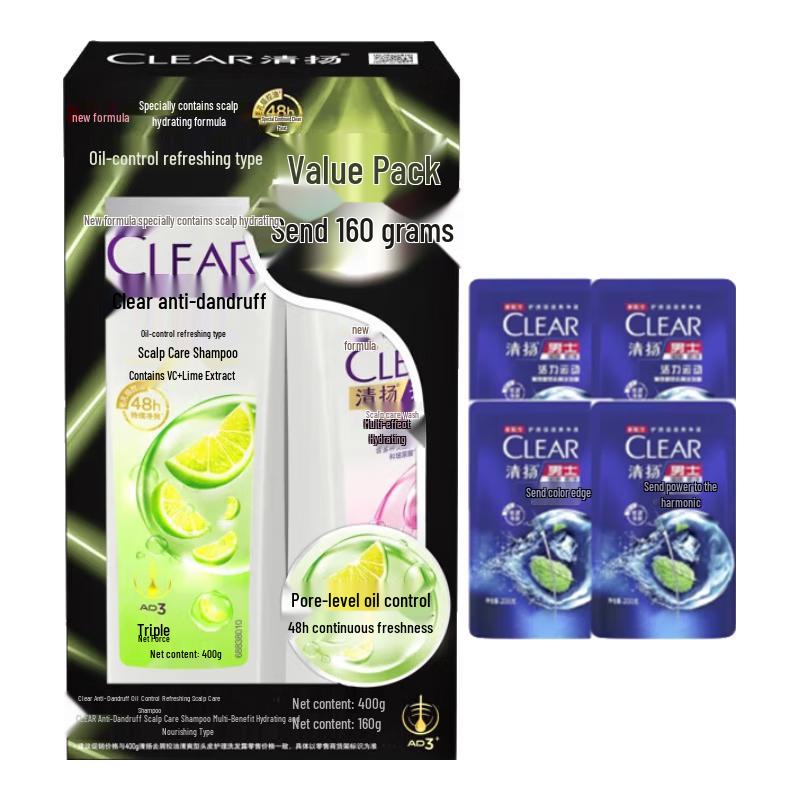 

Clear Anti-Dandruff Scalp Care Icy Refreshing Shampoo