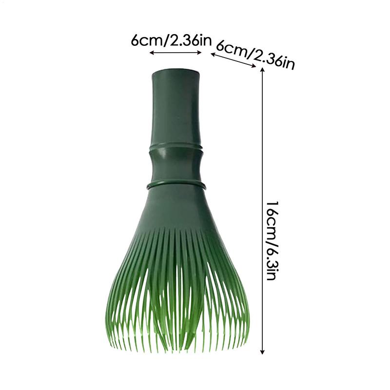 Matcha Green Tea Brushes Traditional Matcha Whisk Reusable Resin Matcha Whisk Chasen Dishwasher Safe Matcha Stirrer