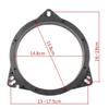 R2-2PCS 6.5 Inch Car Horn Gasket Solid Speaker Washer Adapter Bracket Suitable For Toyota Corolla Nissan Qashqai